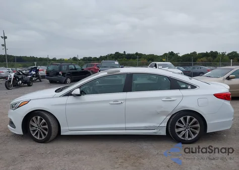 2015 Hyundai Sonata Sport/Limited из США, поврежденный, VIN 5NPE34AF5FH046409